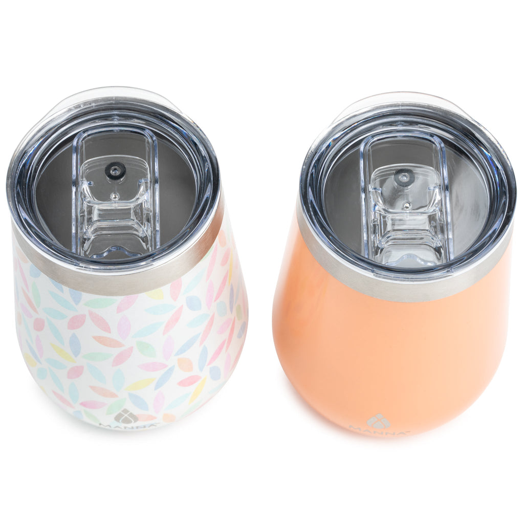 2-Piece Springtime Wine Tumbler Set
