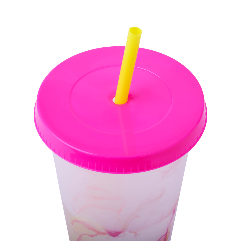 24-Piece Marble Color-Changing Cup Set