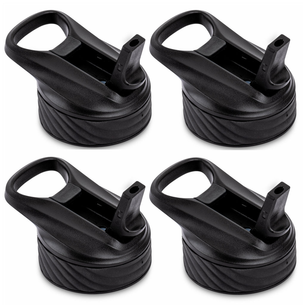 Set of 4 Convoy Bottle Collection Straw Replacement Lids
